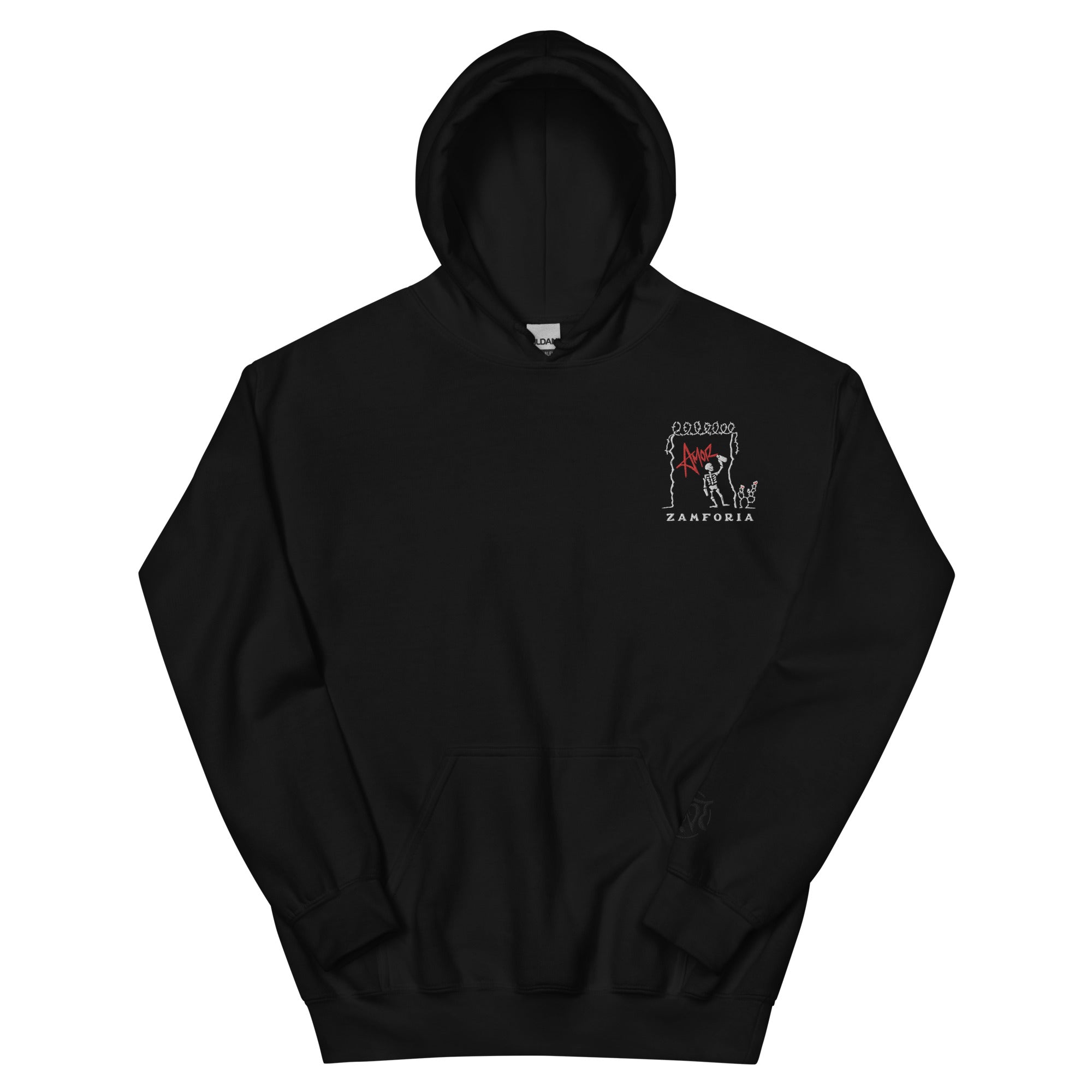 "Break Walls, Build Bridges" Embroidered Ultra Heavy Weight Hoodie