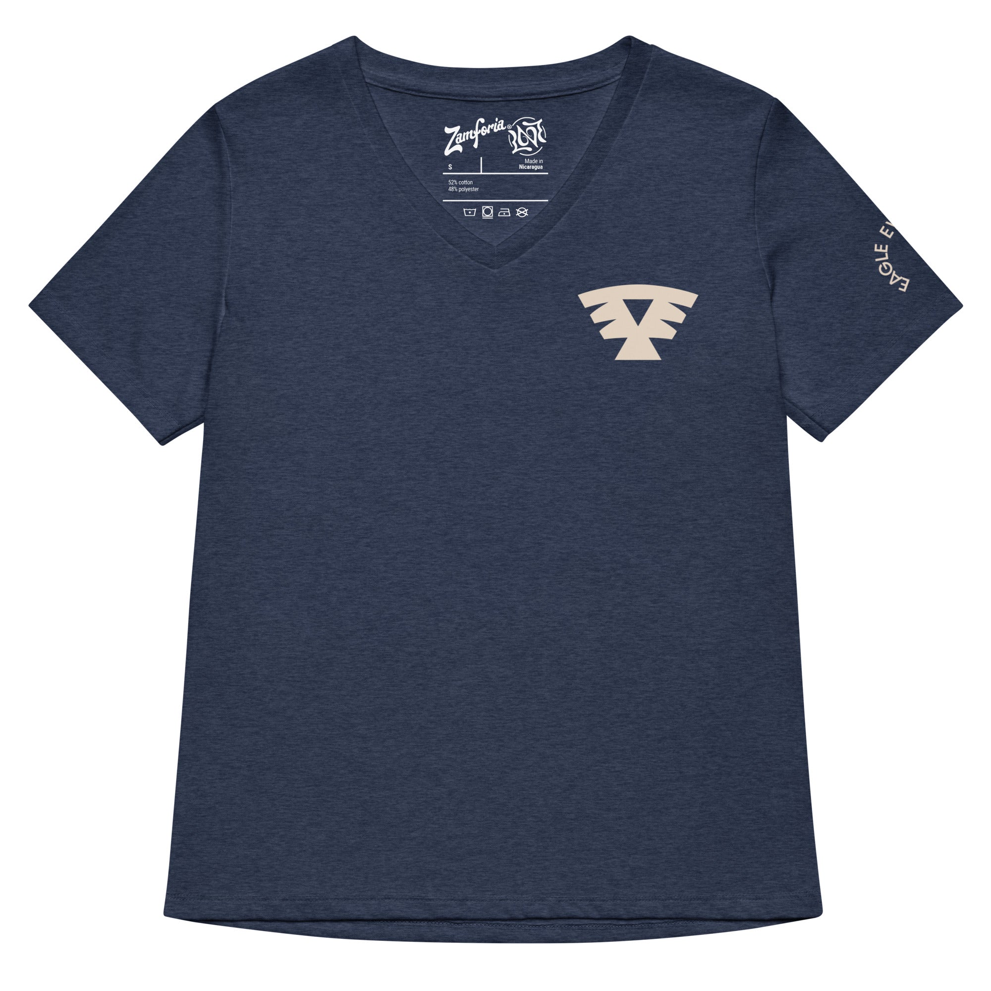 Eagle Eye Logo, Women's V-neck Tri-blend